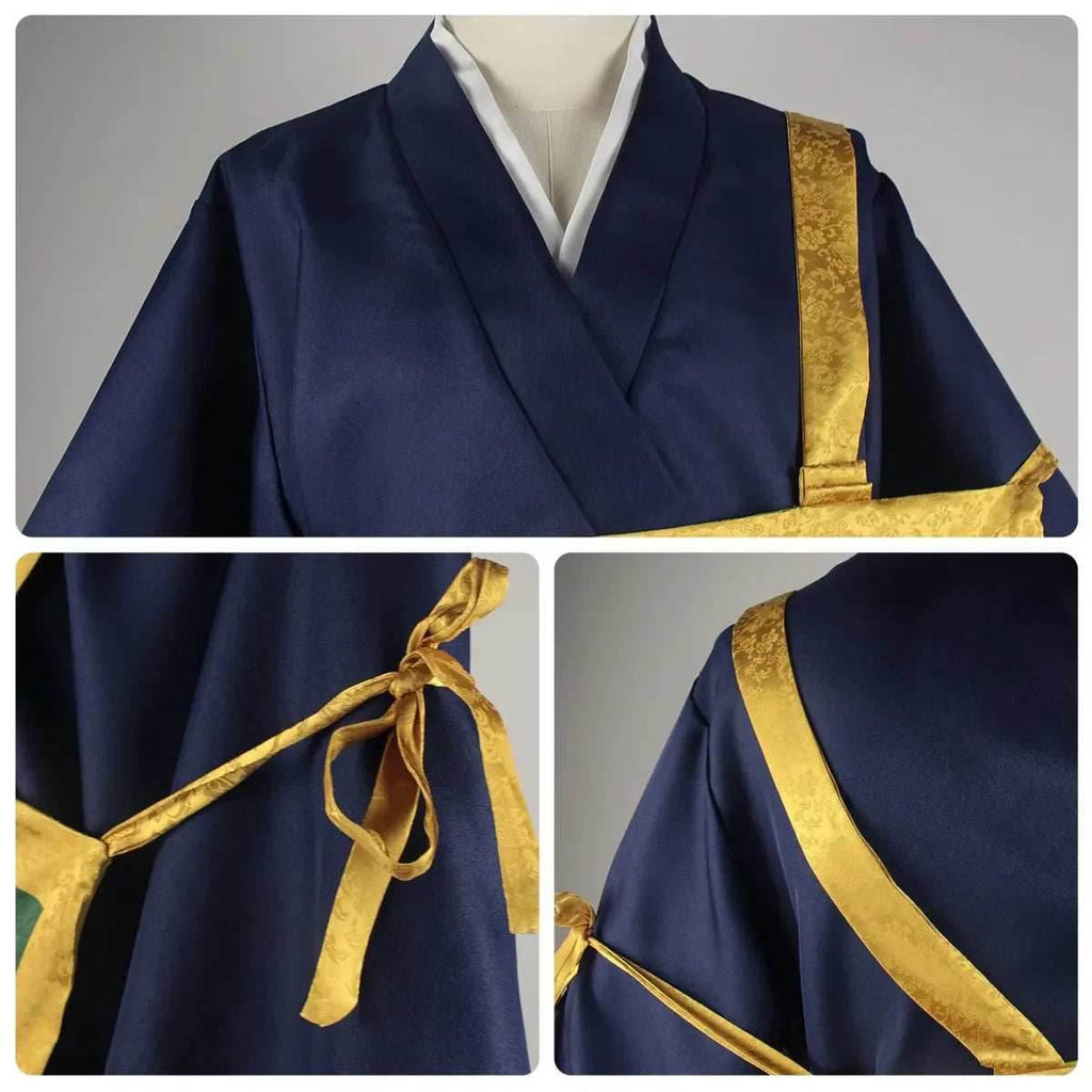 Jujutsu Kaisen Geto Suguru Cosplay Kimono Costume – Anime Halloween Outfit - Costume Wig / XS