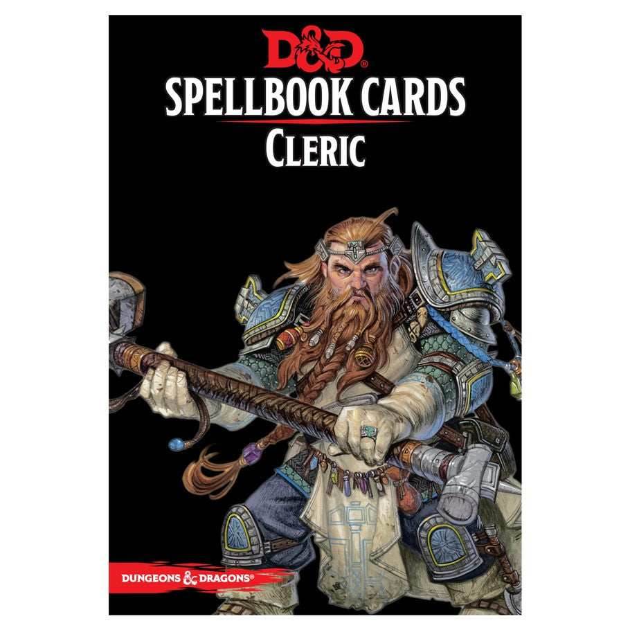 D&D Spellbook Cards: Cleric Deck - 