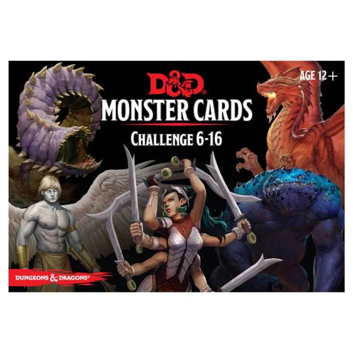 D&D: Monster Cards - Challenge 6-16 - 
