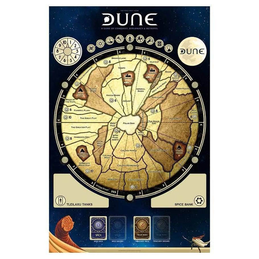 Dune: The Boardgame - Game Mat - 
