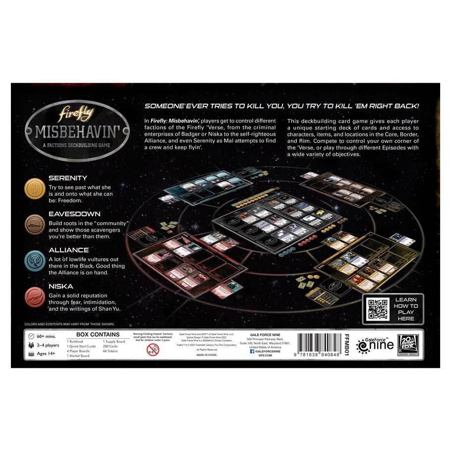 Firefly Misbehavin': A Factions Deckbuilding Game - 