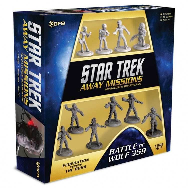 Star Trek Away Missions: Federation VS Borg - Battle of Wolf 359 Core Set - 