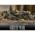The Great War: French - Unit Cards - 