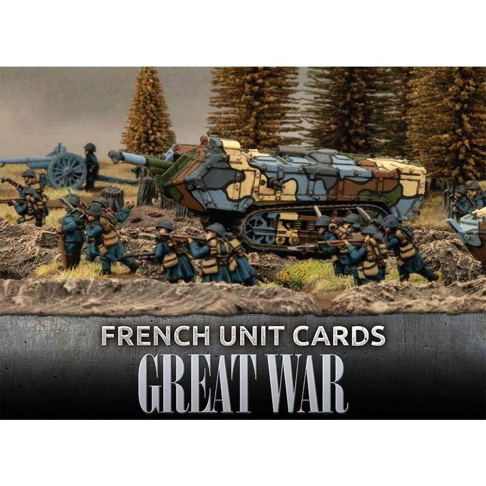 The Great War: French - Unit Cards - 