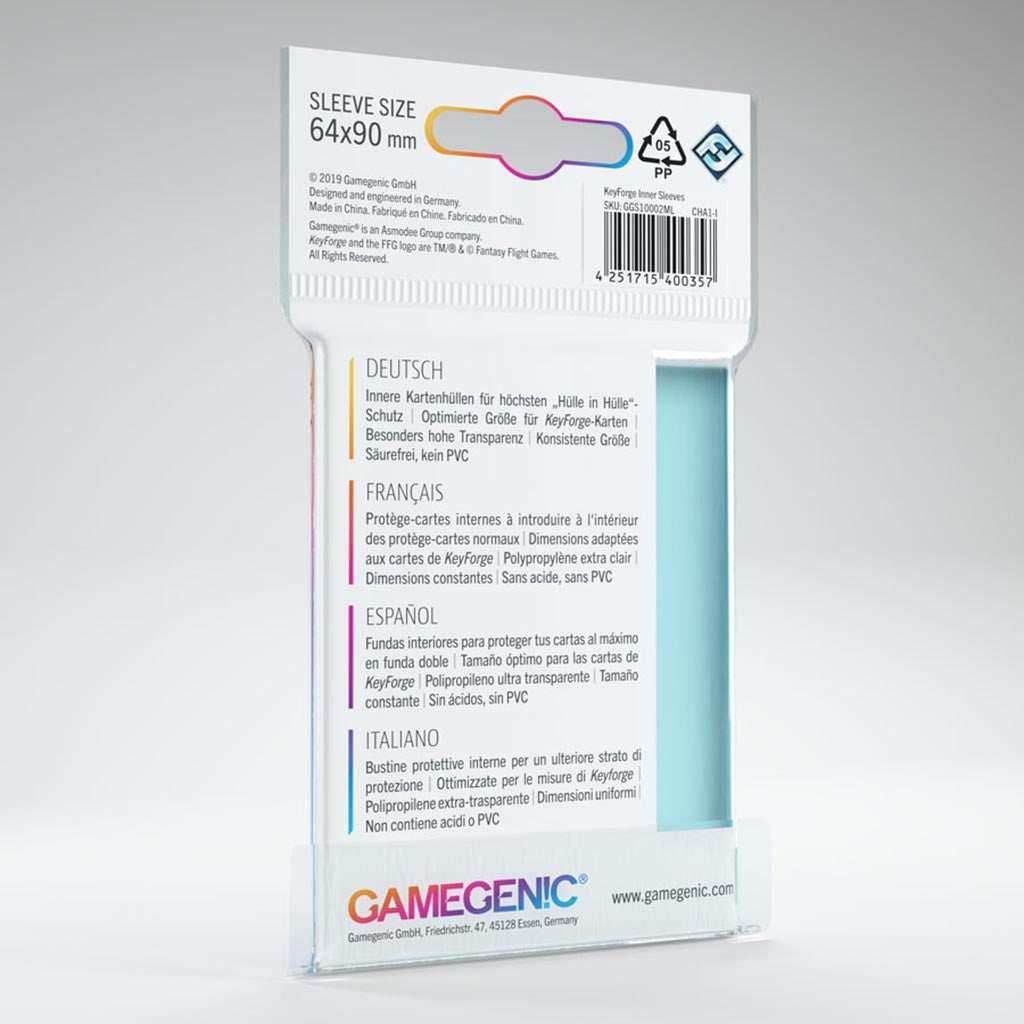 Gamegenic Keyforge Inner Sleeves - 