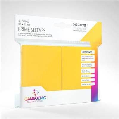 Gamegenic PRIME Sleeves (100 pack) - Yellow