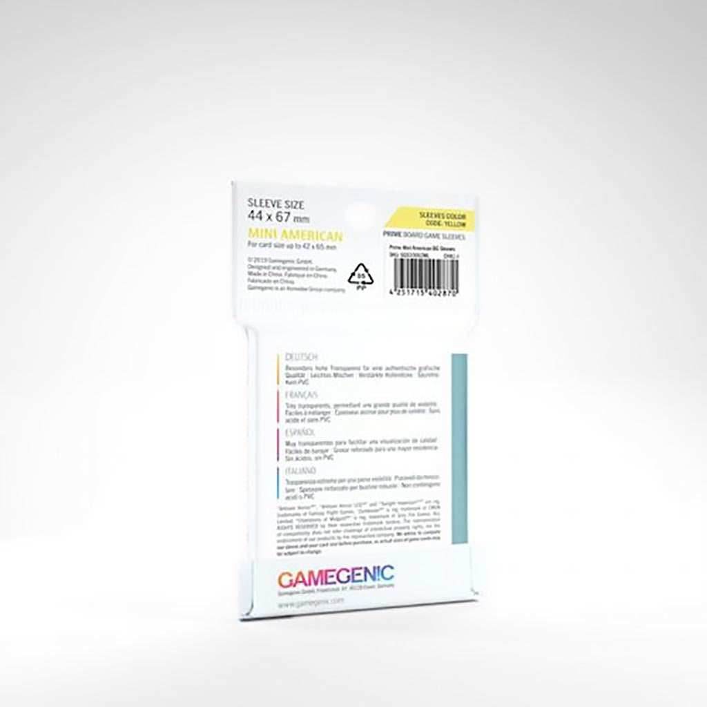 Gamegenic Prime Sleeves: Mini-American (44 x 67 mm) - 