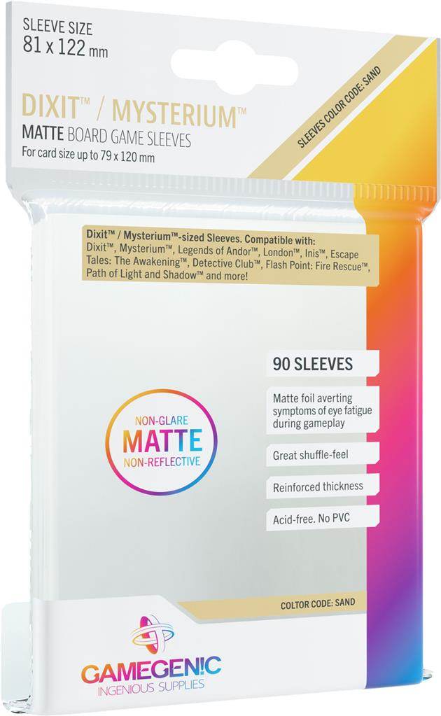Gamegenic Matte Sleeves: Dixit (81 x 122 mm) - 