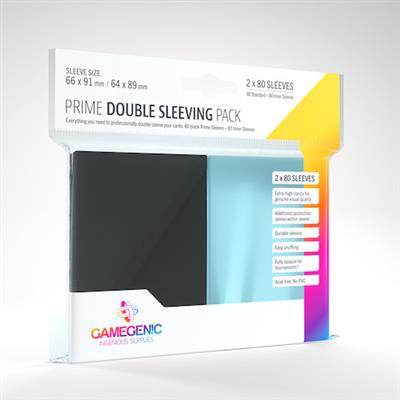 Gamegenic Prime Double Sleeving Pack 80 - 