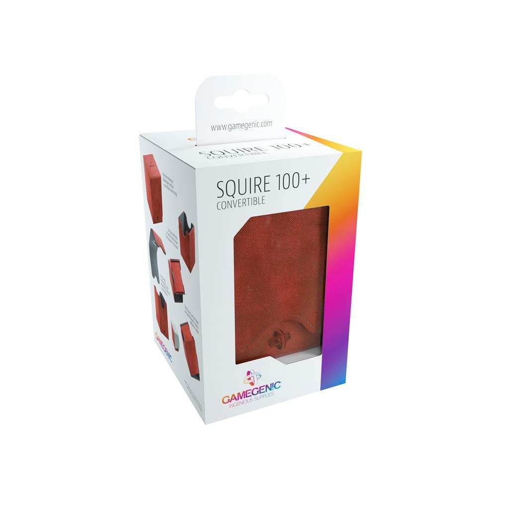 Gamegenic Squire Deck Box 100plus - Red