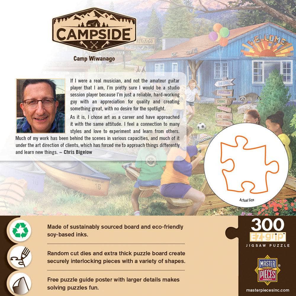 Campside - Camp Wiwanago 300 Piece EZ Grip Jigsaw Puzzle