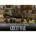 The Great War: German - Unit Cards - 