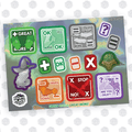 G+GM! Companion Stickers - 
