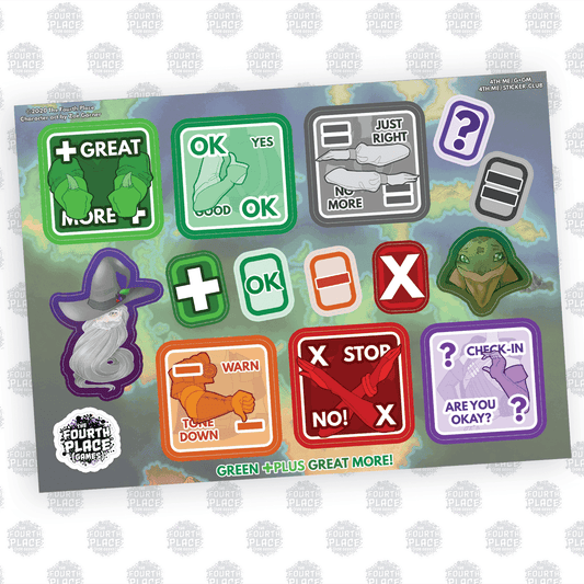 G+GM! Companion Stickers - 