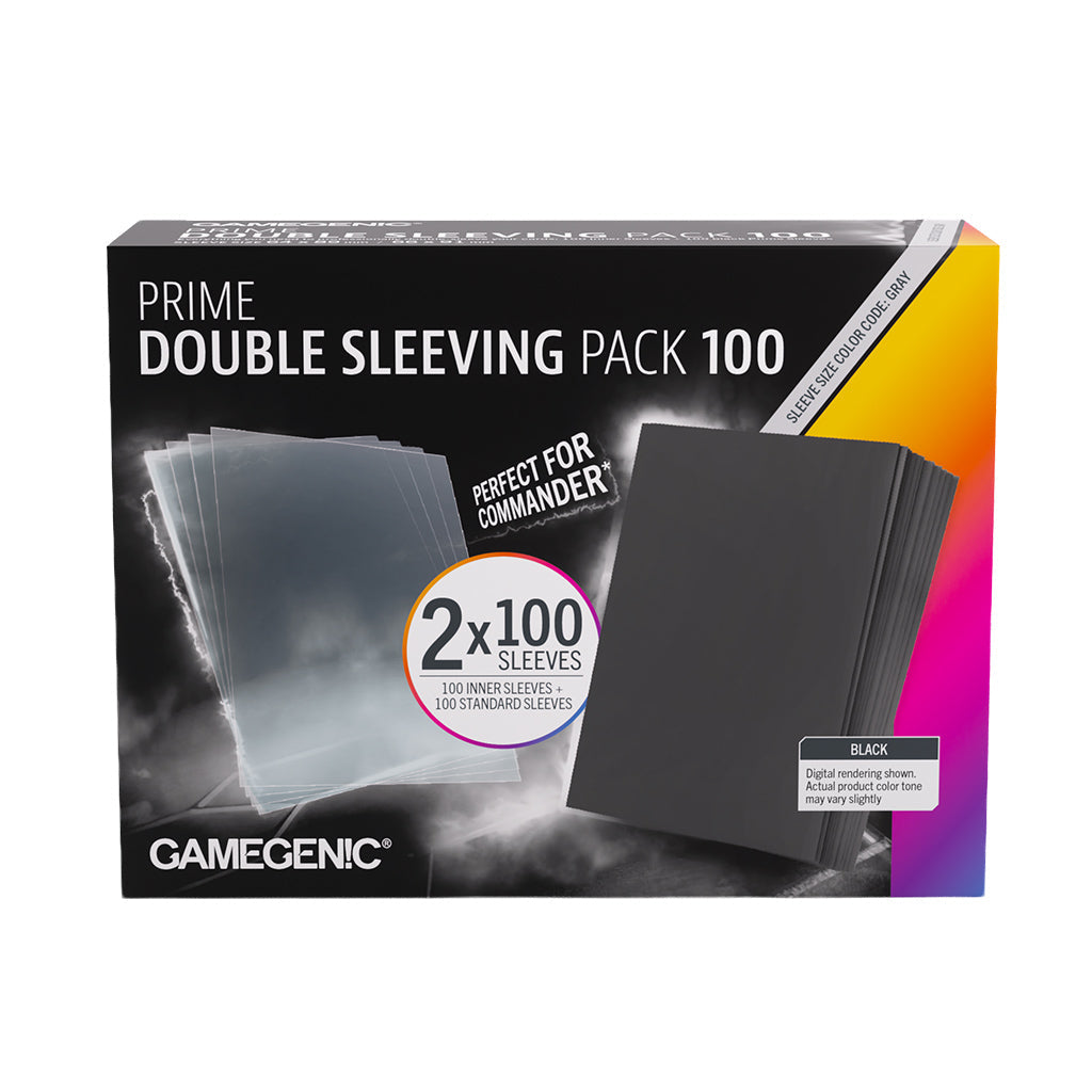 Gamegenic Prime Double Sleeving Pack 100