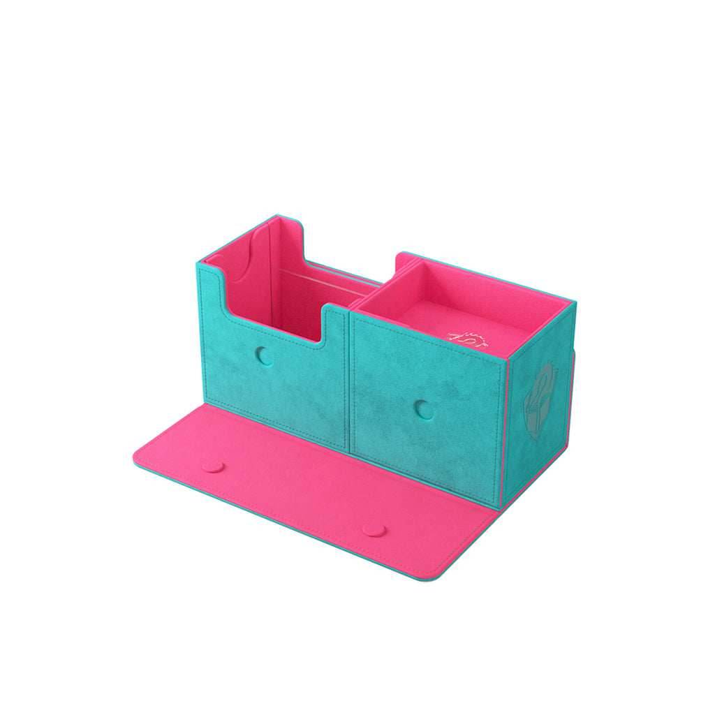 The Academic 133+ XL Deck Box - Teal/Pink