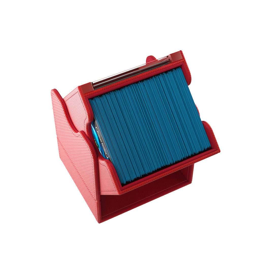 The Squire PLUS 100+ XL Deck Box - Gamegenic - Red