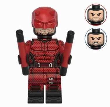 Blind Vigilante Custom Minifig - 