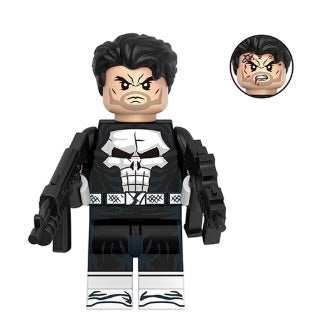 Skull Vigilante Urban Enforcer Minifig - 