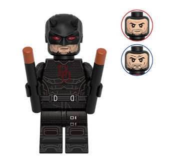 Black-Suited Vigilante Minifig - 