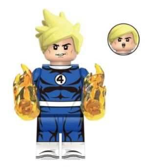 Flame Flight Hero Custom Minifig - 