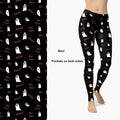 GhS-L = OSts with Attitude Full Length Leggings with Pockets - S-L = OS