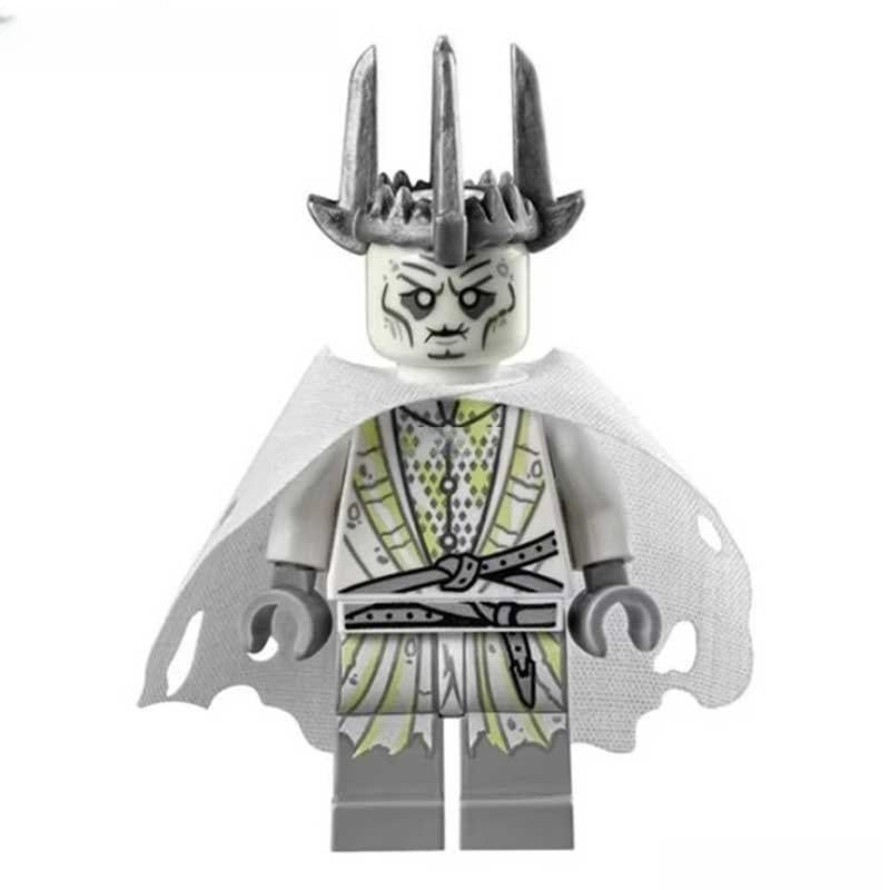 Ghost King necromancer Lord of The Rings Lego Minifigures Custom Toys