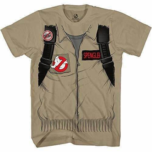Ghostbuster Adult Short Sleeve Costume T-shirt with Back Print - XS / Venkman