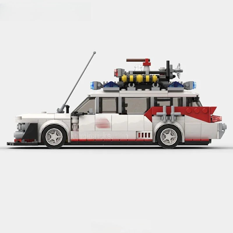 Ghostbusters Ectomobile Ecto-1 Custom Lego Cars Minifigures Building Block Toys