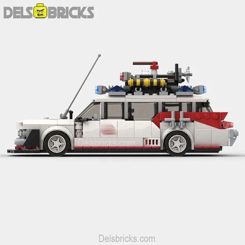 Ghostbusters Ectomobile Ecto-1 Custom Lego Cars Minifigures Building Block Toys - 