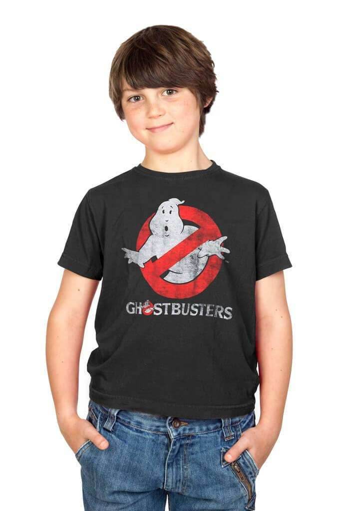 Ghostbusters Faded Logo To Go Youth T-shirt - YS