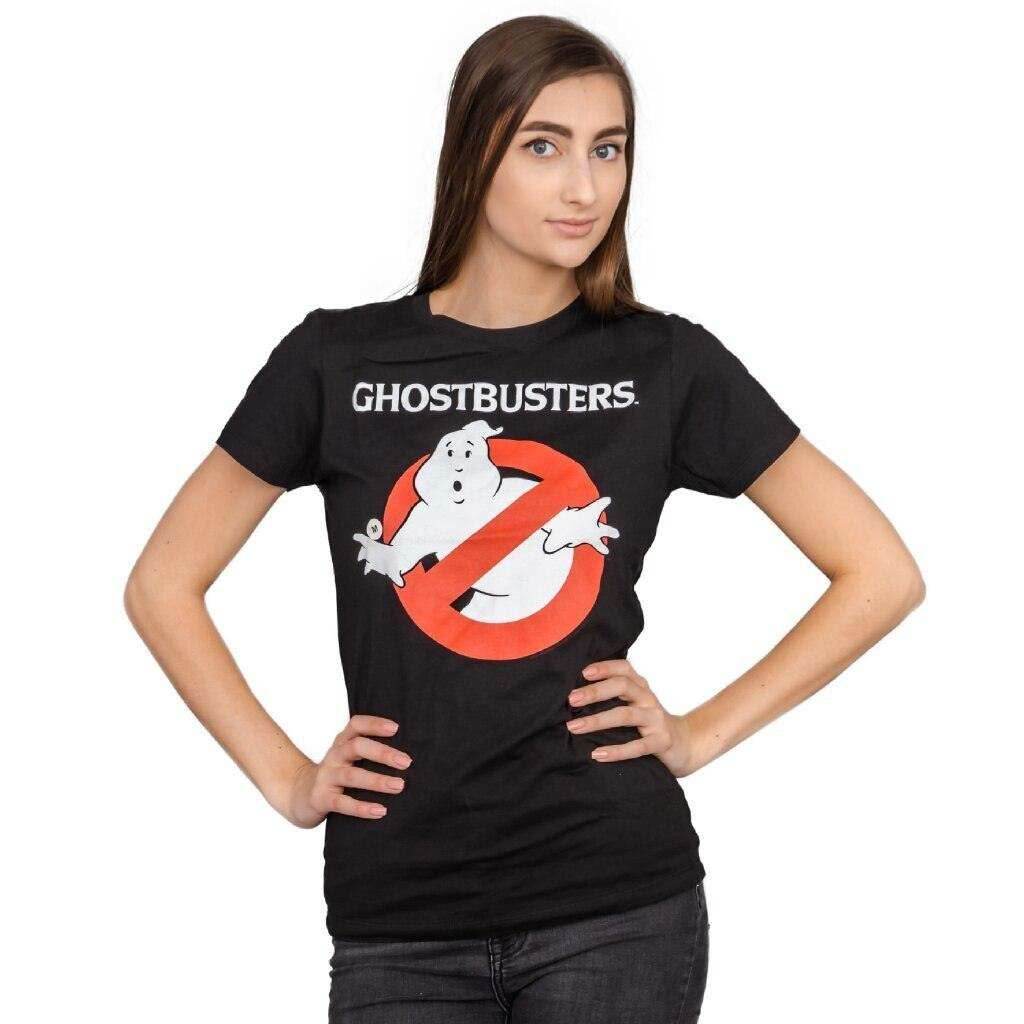 Ghostbusters Vintage Logo Junior's Tee - S