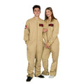 Ghostbusters Zip up Jumpsuit with 4 Attachable Patches - S