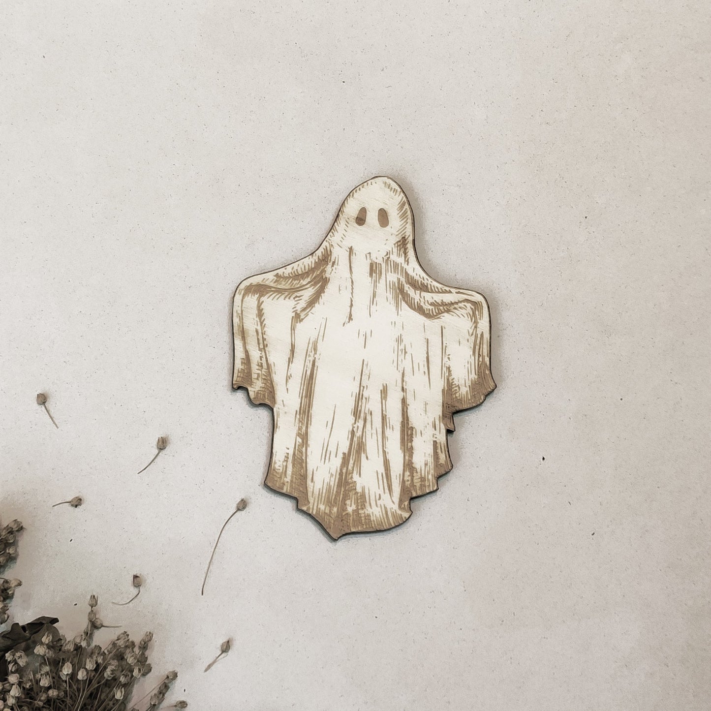 Ghosts Halloween Party Supply - Wooden Ornament - Home Decor