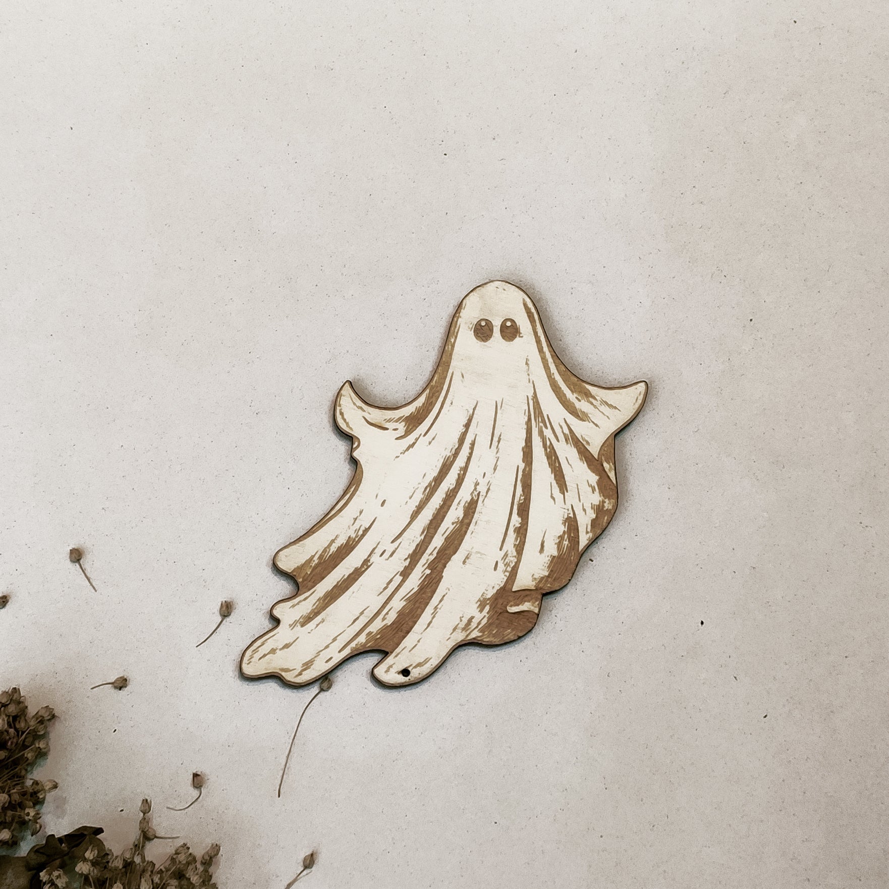 Ghosts Halloween Party Supply - Wooden Ornament - Home Decor