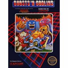 Ghosts 'N Goblins [5 Screw] - NES