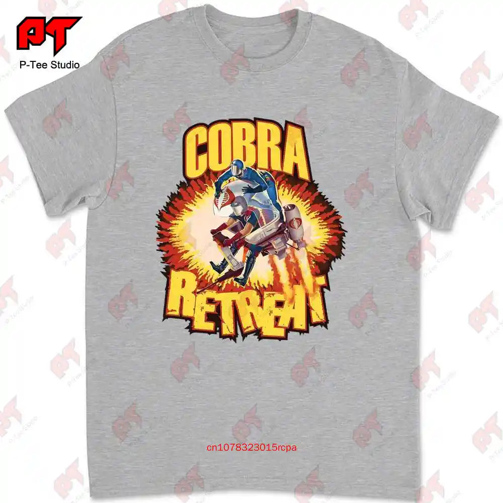 Gi Joe Cobra Retreat T Shirt Commander Trouble