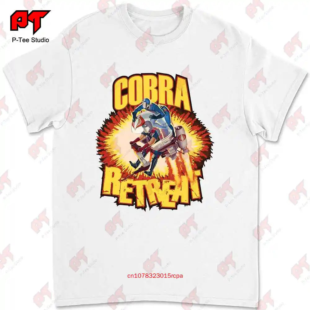 Gi Joe Cobra Retreat T Shirt Commander Trouble