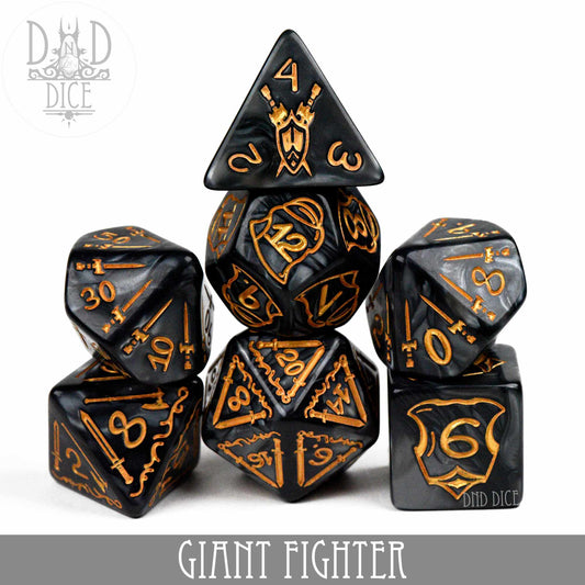 Giant Fighter Dice Set (Oversize)