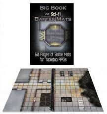 Giant Book of Sci-Fi Battle Mats - 