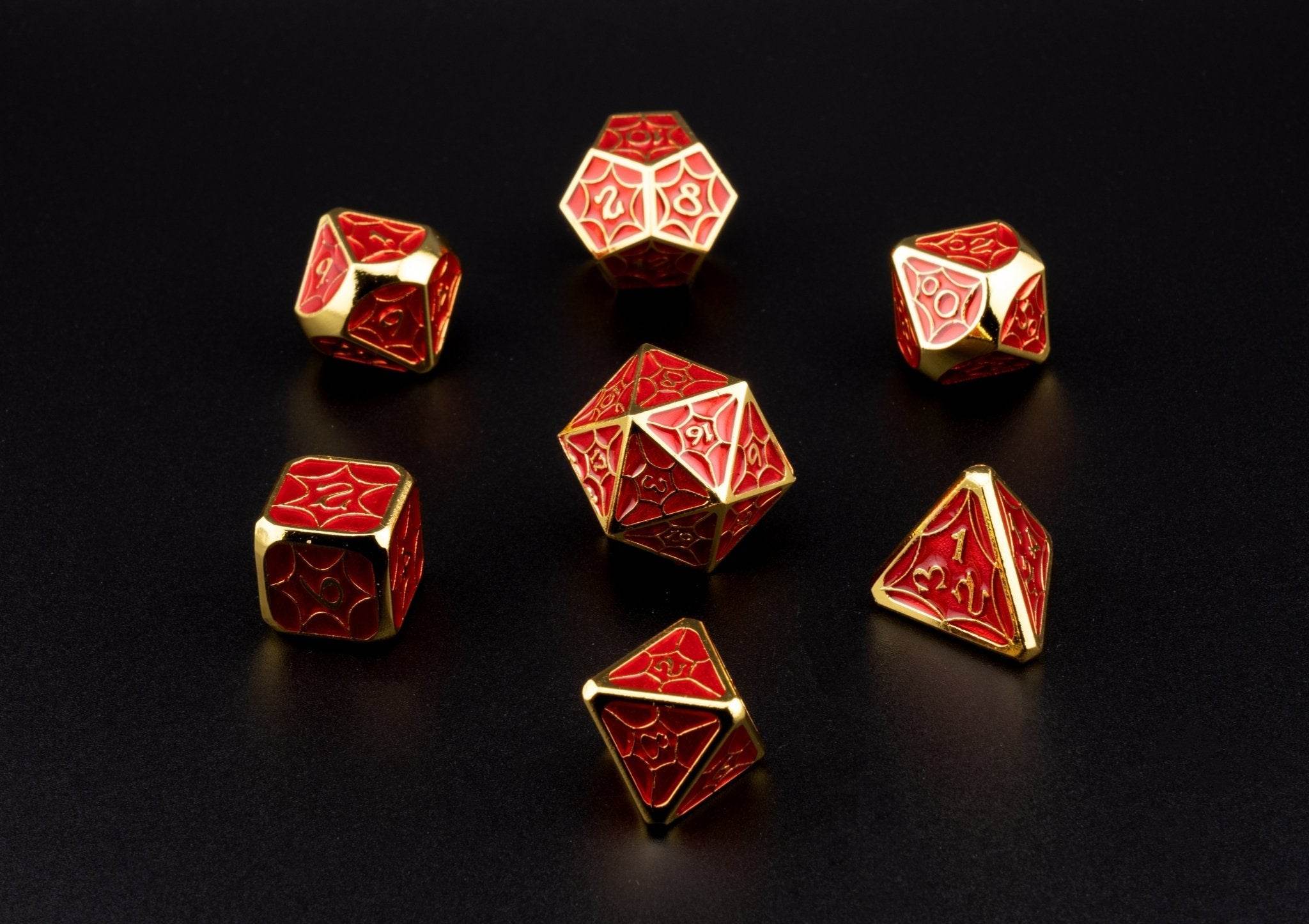 Gilded Bloodstrike Dice Set - 