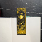 Gilded Celestial Map Moon Bookmark | Standard