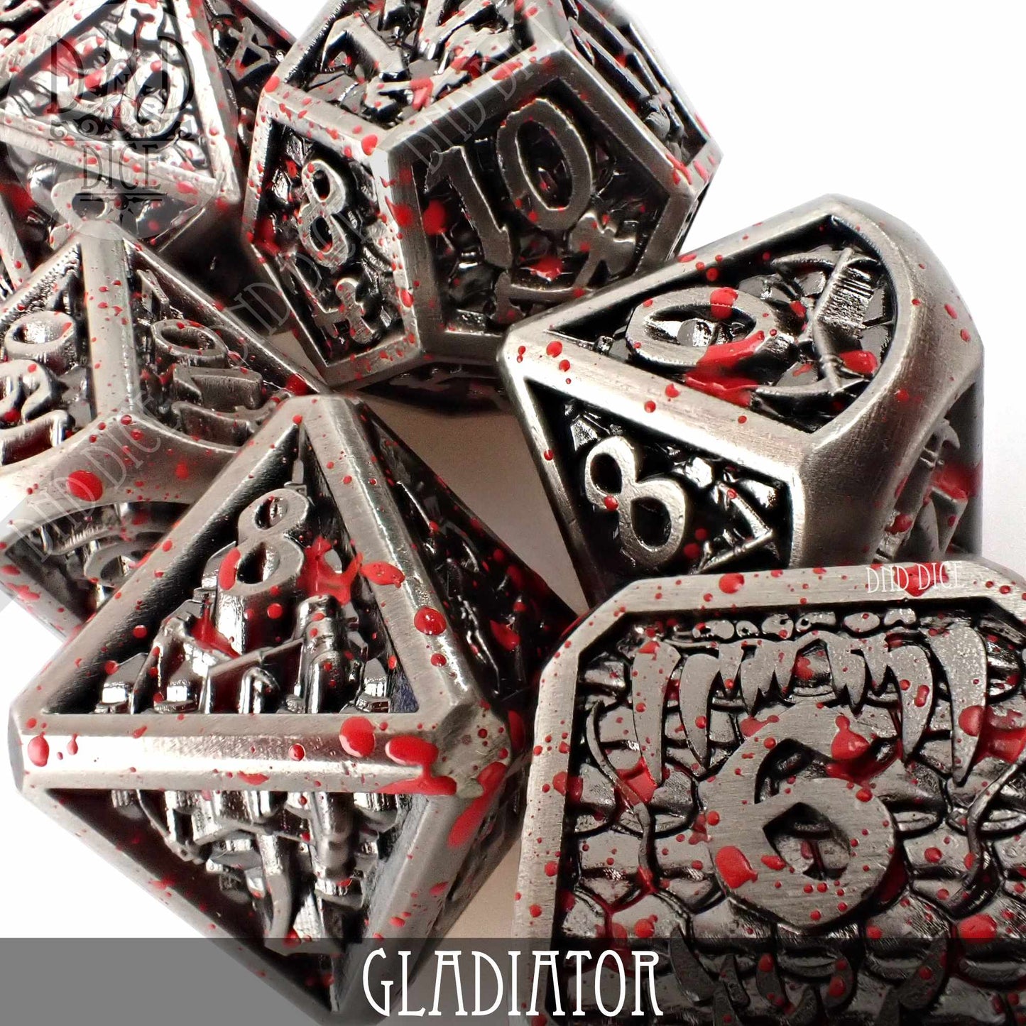 Gladiator Metal Dice Set