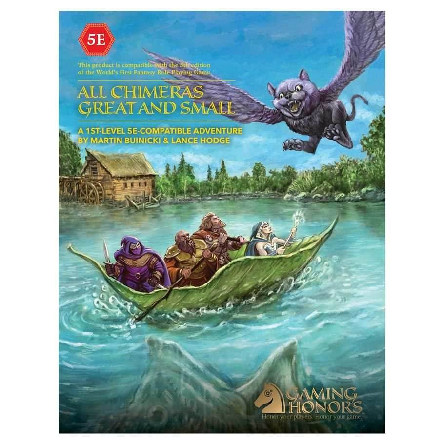 Dungeon Crawl Classics: All Chimeras Great and Small (5E Edition) - 