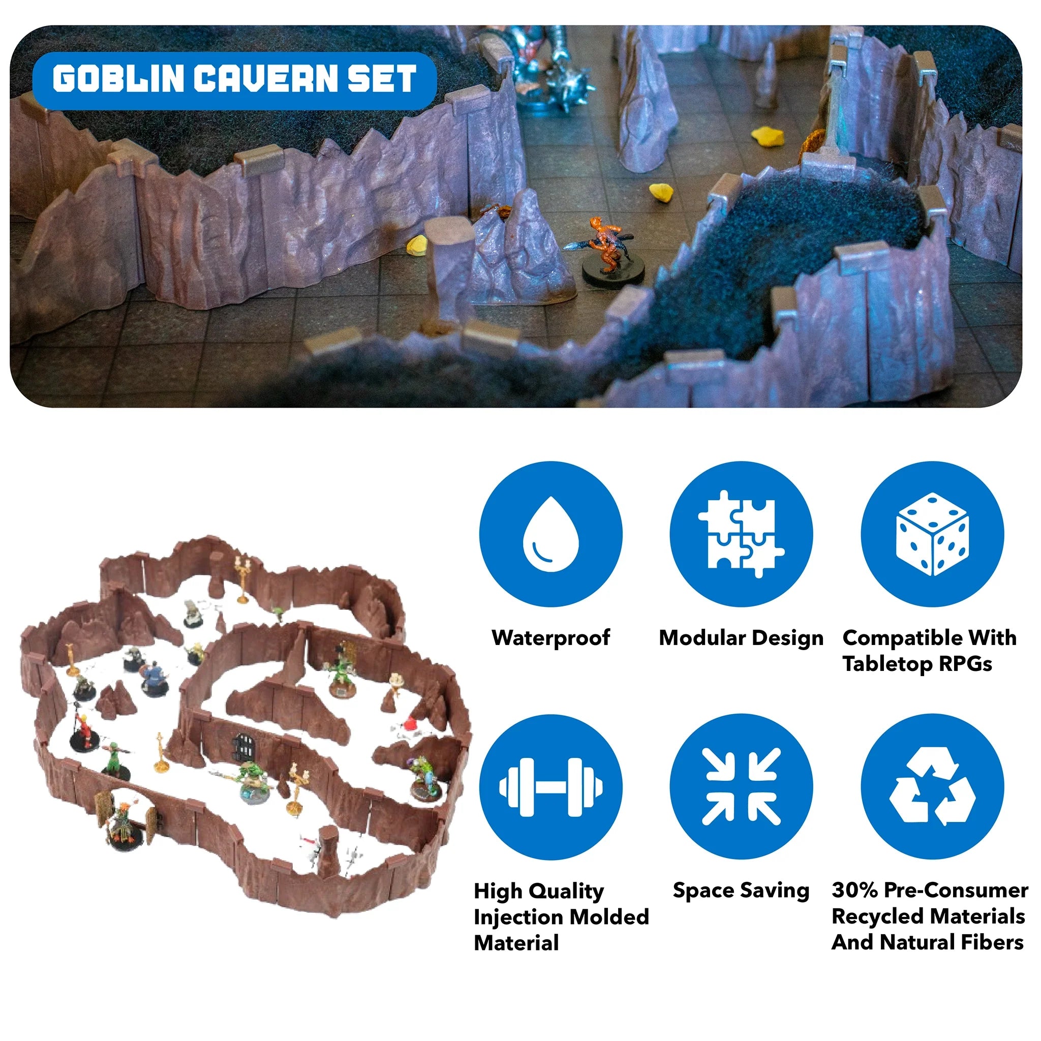 Goblin Cavern Terrain Set