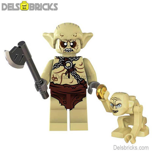 Goblin from Lord of The Rings Lego Minifigures Custom Toys - 