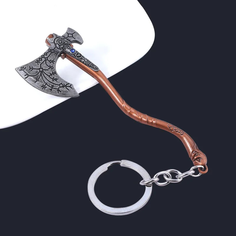 God of War Kratos Sword Keychain Pendant Keyring Jewelry Men And Women Car key chain Accessories