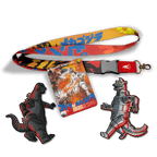 Godzilla VS Mechagodzilla Pin and Lanyard Set (Showa Era) - 