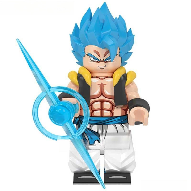Gogeta Dragon Ball Z Super Lego Minifigures Anime Custom Toys 1