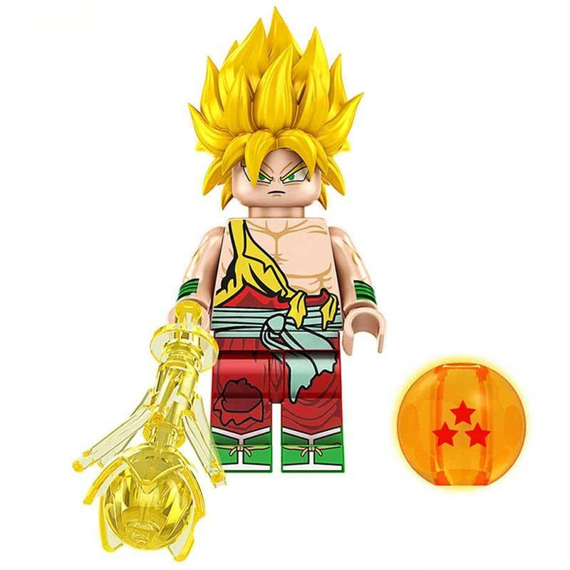 Goku Dragon Ball Z Super Lego Minifigures Anime Custom Toys G-20